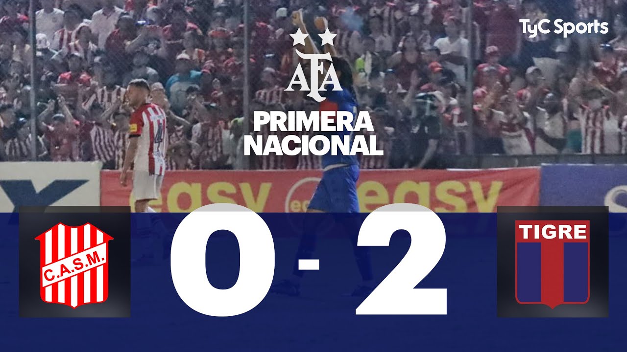 San Martín (T) 0-2 Tigre | Primera Nacional