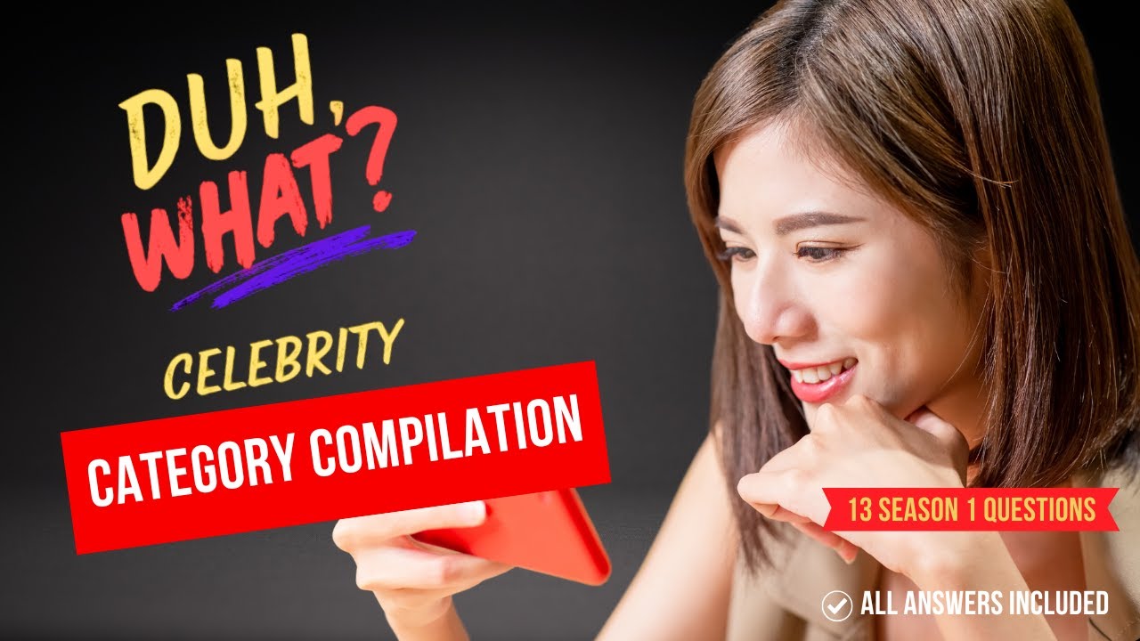Only 7% Get These Celebrity Questions Right | Full Answers Season 1 Celebrity
