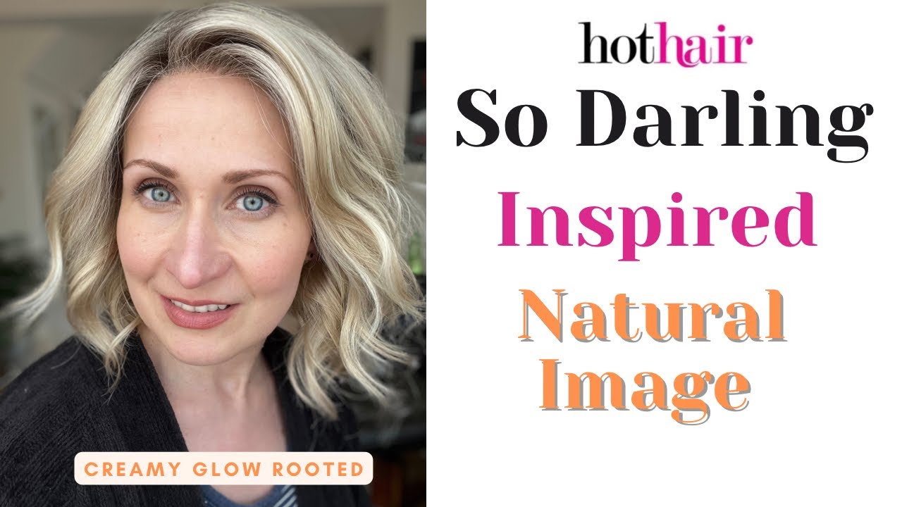 Perfect Summer Wig! SO DARLING by Inspired Natural Image wigs / Creamy Glow Rooted #wigreview