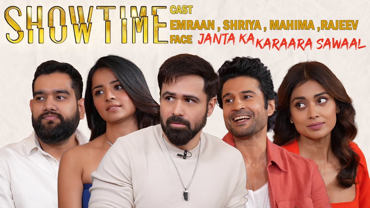 Q&A Session with the Showtime Cast | Emraan Hashmi, Shriya Saran | @ipopdiaries