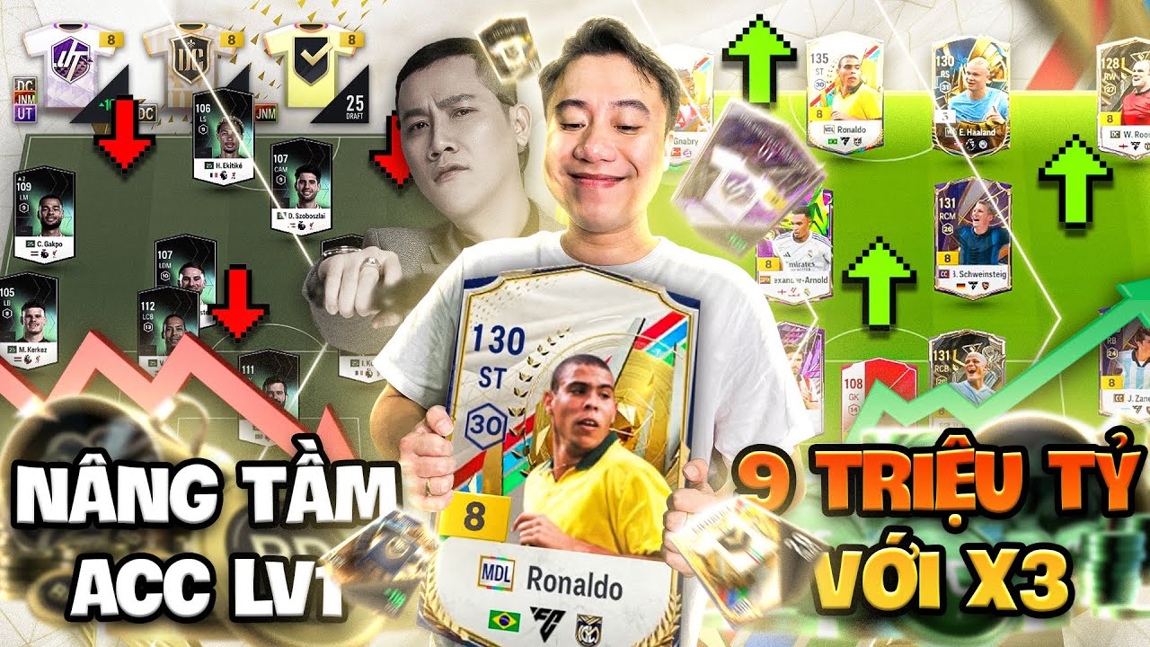 Vodka Quang | Anh Ba sẽ rất buồn khi thấy Quang mở cho Vũ Đóm 9 triệu tỷ gói 6~8 ra Ronaldo MDL +8