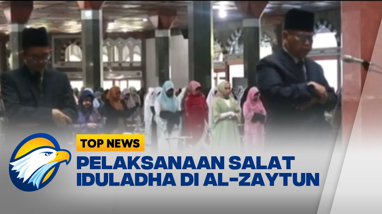 Santri Al-Zaytun Gelar Salat Iduladha, Panji Gumilang Menjadi Imam