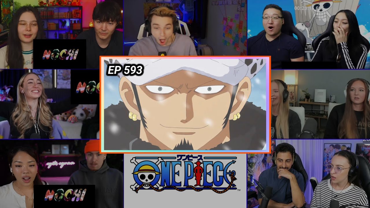 ONE PIECE | LUFFY & LAW ALLIANCE!!! | EPISODE 593 | REACTION MASHUP | ワンピース