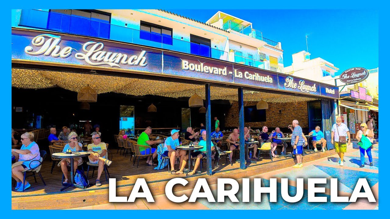 La Carihuela Torremolinos 4K Walking Tour | Sunny Autumn in Spain 2025