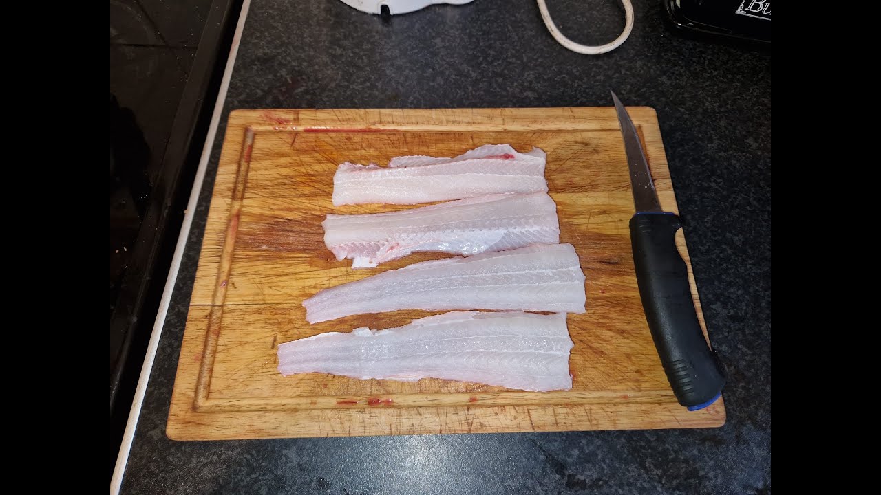 how to skin a dog fish