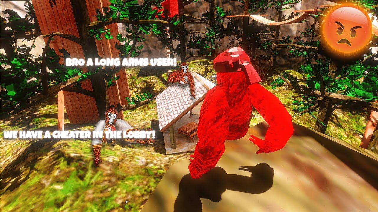 Когда профессионал Gorilla Tag присоединяется к соревновательным лобби! (Вылет из D1 💀)