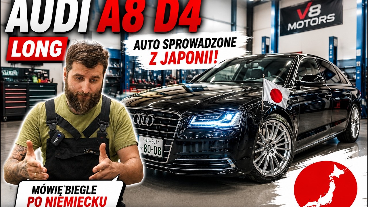 Audi z 2011roku tylko 100.000 przebiegu! Japonia