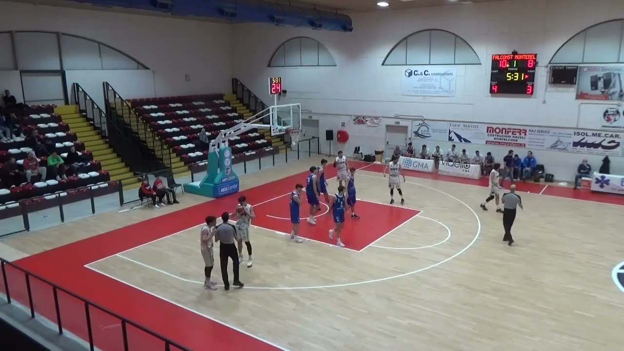 FALCONSTAR MONFALCONE -  MONTEBELLUNA BASKET //  1° Giornata di Ritorno - 01/12/2024 // 90-67