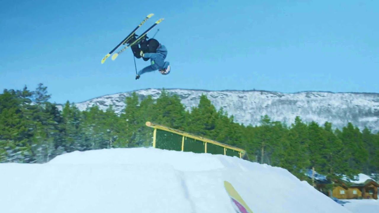 &Oslash;ystein Br&aring;ten stomps first ever Flip-Rail-Flip combo
