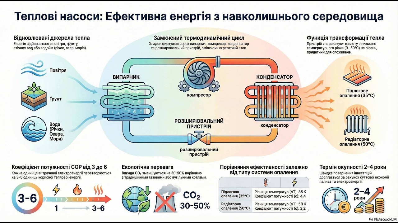 Парокомпресійні теплові насоси