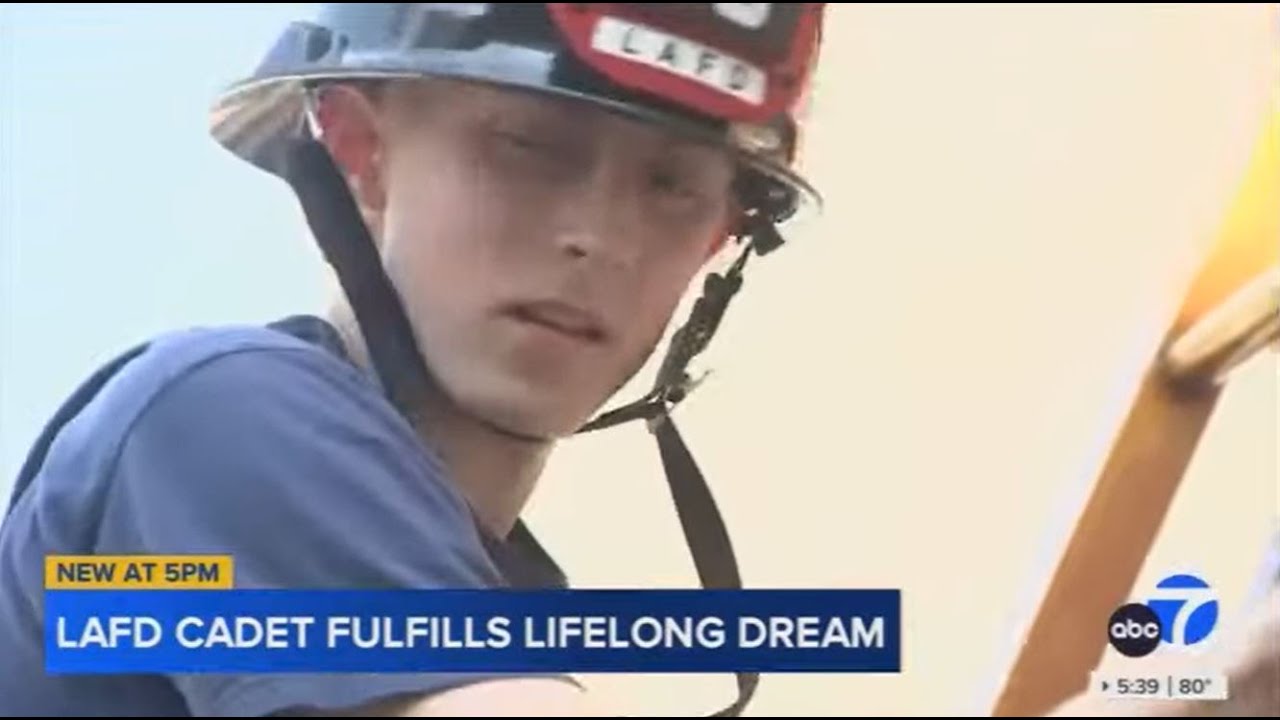 ABC7: LAFD Cadet Henry Berkson Pursues His Dream | August 5, 2025
