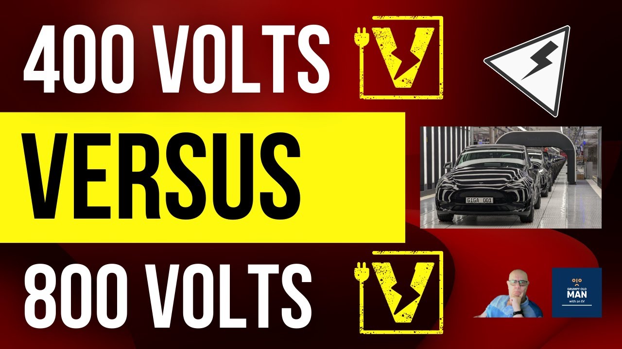 400 volts V 800 volts EV architecture