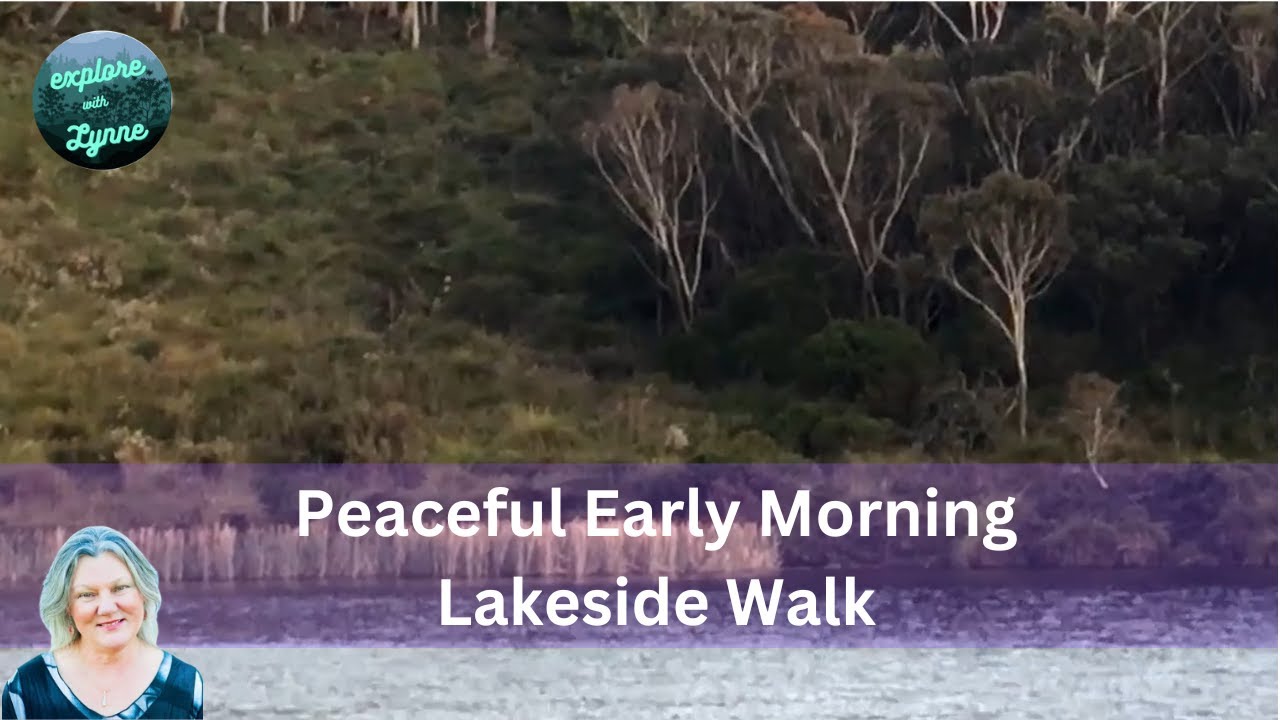 Early Morning Walk at Wentworth Falls Lake With Pretty Skies and Sculptures