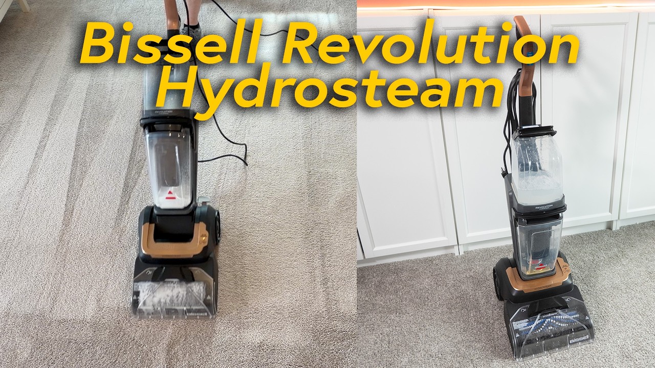 Тест-драйв и обзор парового очистителя ковров Bissell Revolution Hydrosteam 4123