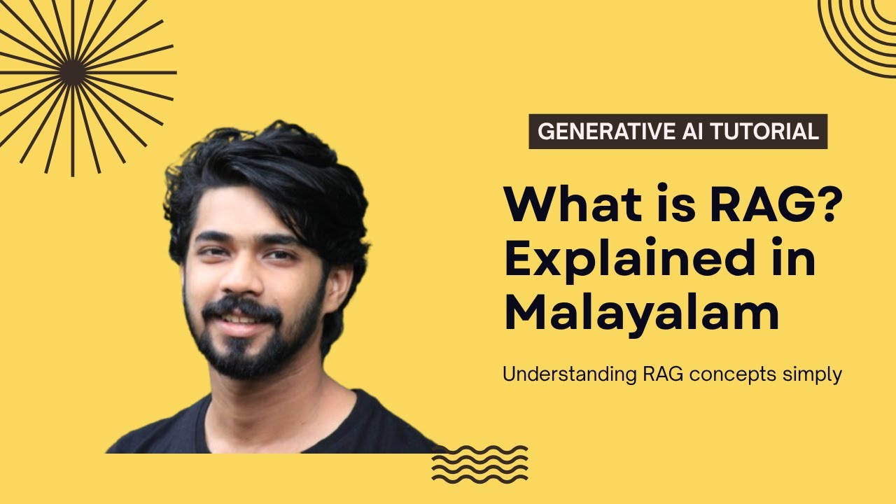 What is RAG Explained in Malayalam | Retrieval augmented generation | how ai works 