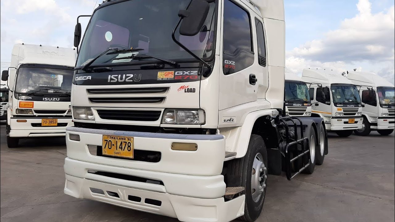 พิเศษ หัวลากISUZU  270แรงดาวน์แค่50,000 ชุดสุดท้าย ส่งค่างวด24,000 5ปี เก็บเดิมที่สุดครับ