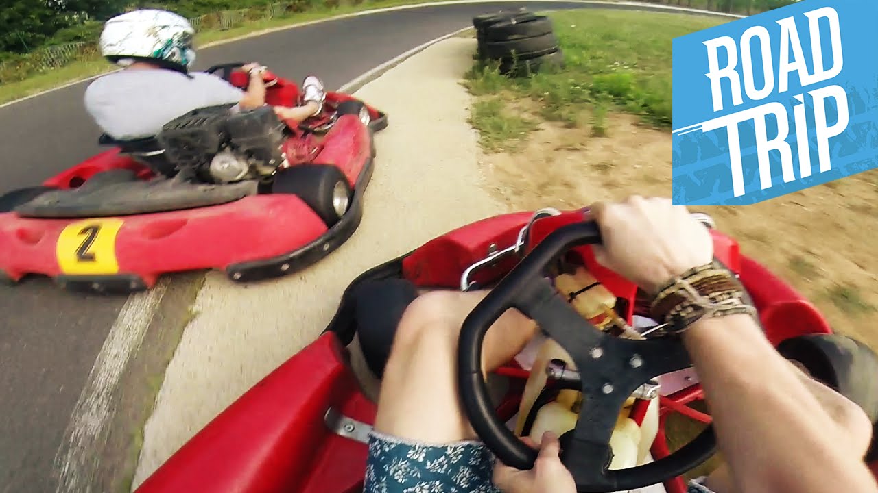 KART RENNEN MIT UNFALL & FETTE HOTEL SUITE! | #ROADTR7P Tag 5 | Dner