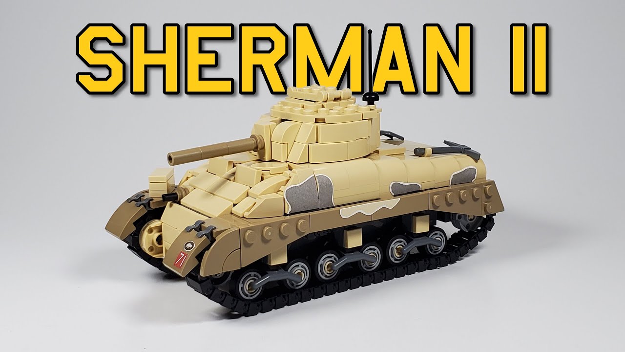 Building the Sherman II in LEGO