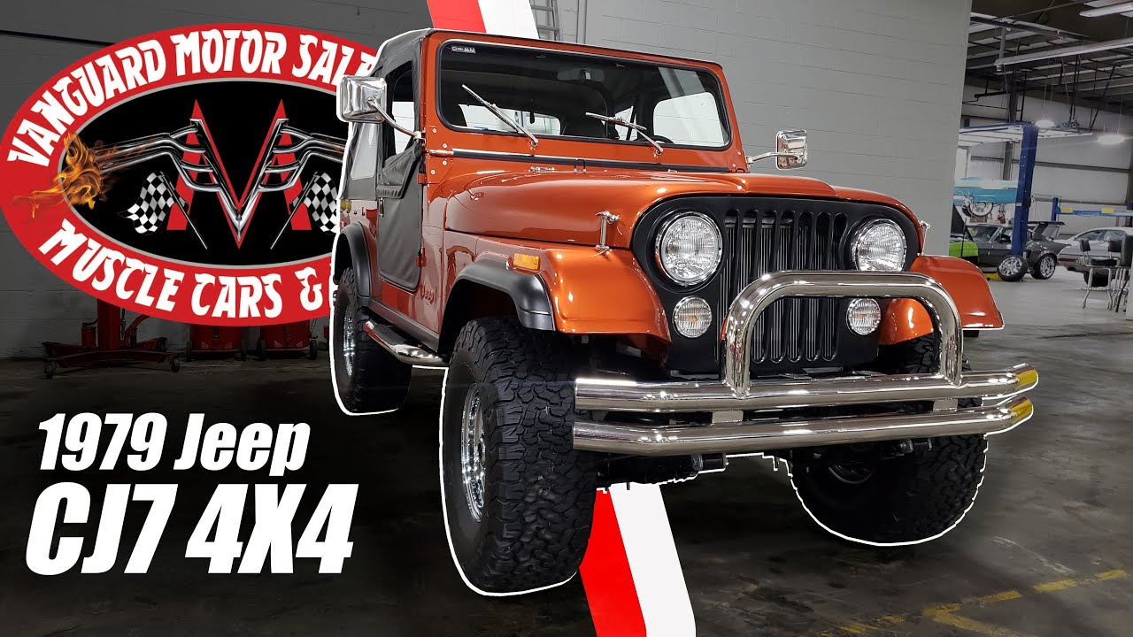 1979 Jeep CJ7 For Sales Vanguard Motor Sales 