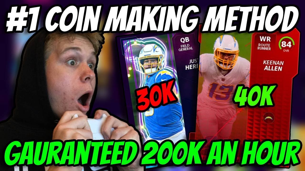 #1 COIN MAKING METHOD!! GUARANTEED 200K EVERY HOUR!! MADDEN 22