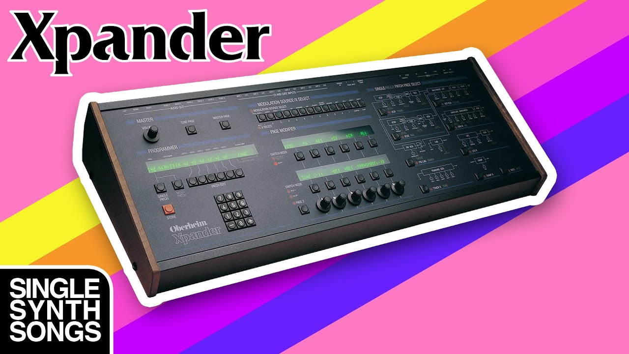 OBERHEIM XPANDER | Single Synth Song
