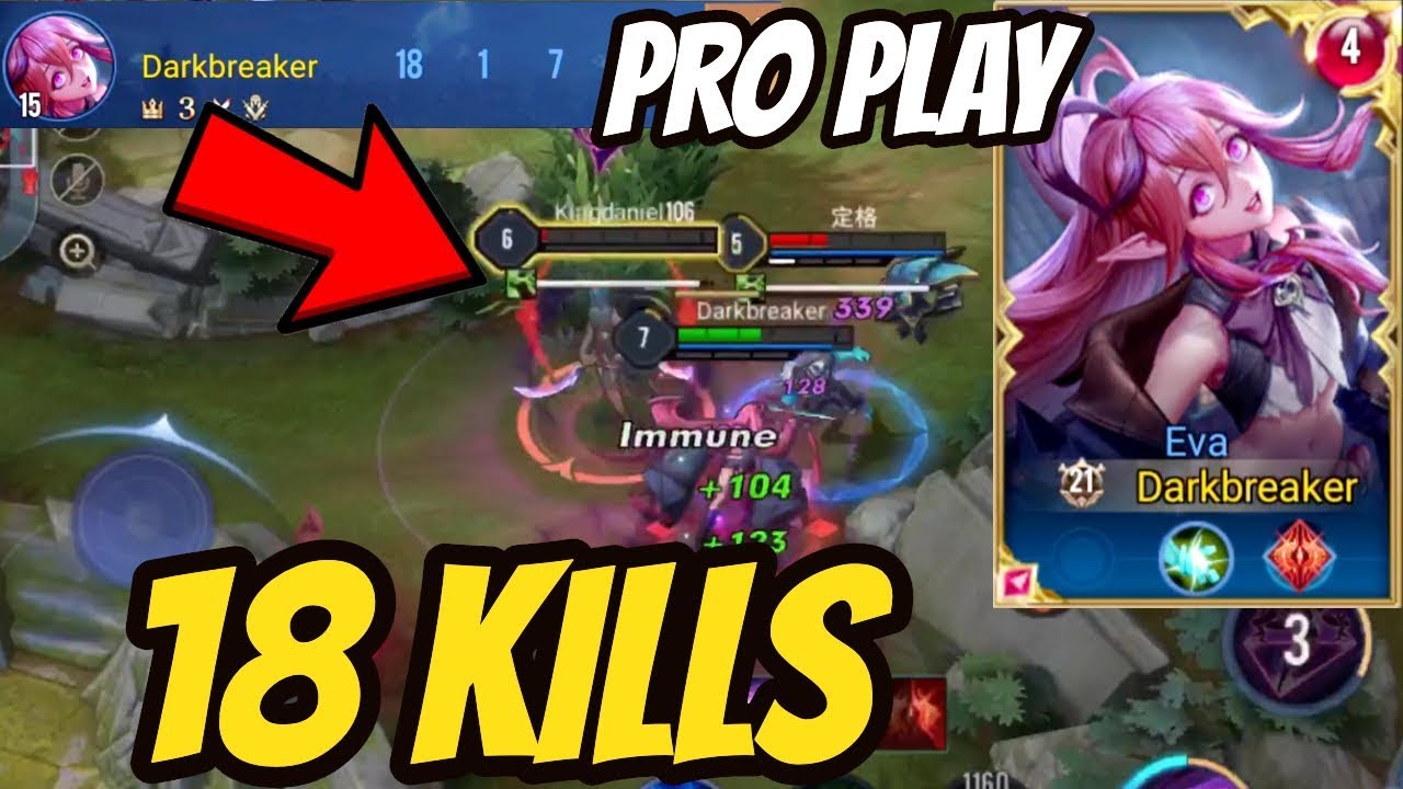 KEERA 18 KILLS MUST BAN HERO - EVA PRO GAMEPLAY | AoV | 傳說對決 | RoV | Li&ecirc;n Qu&acirc;n Mobile