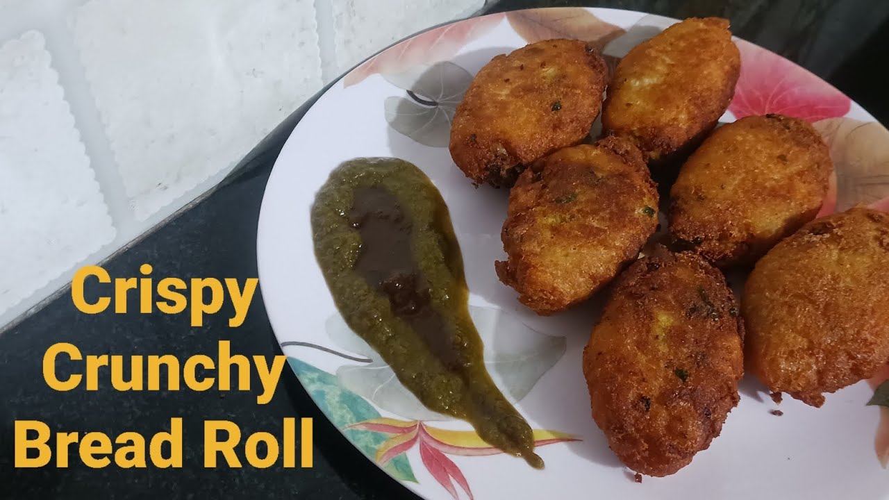 Crispy Bread Roll Recipe | कुरकुरे ब्रेड रोल 