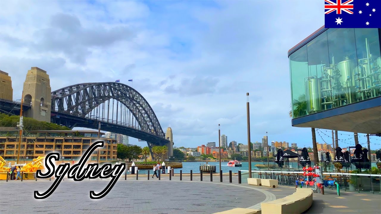 🇦🇺Sydney Summer Walk - The Rocks District - 【4K 60fps】