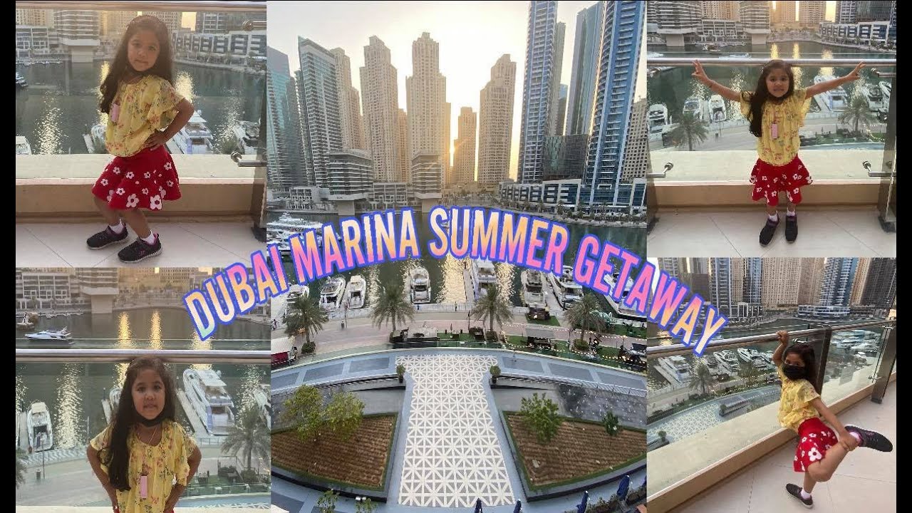 DUBAI MARINA SUMMER GETAWAY PART 2 | I AM KAIRA