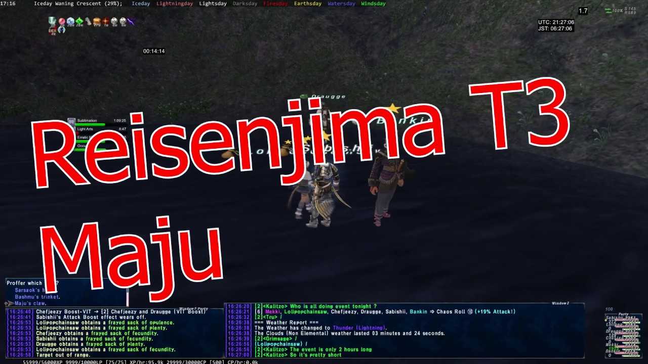 Final Fantasy XI -  Reisenjima T3 Maju Melee