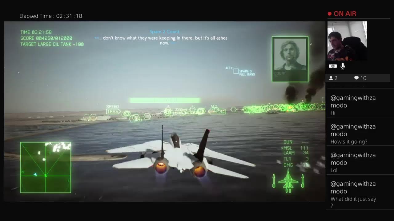 Ace Combat 7: Skies Unknown Campaign Continuation LIVE