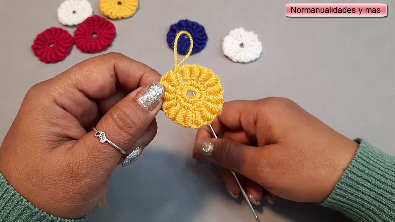 Punto rococo a crochet