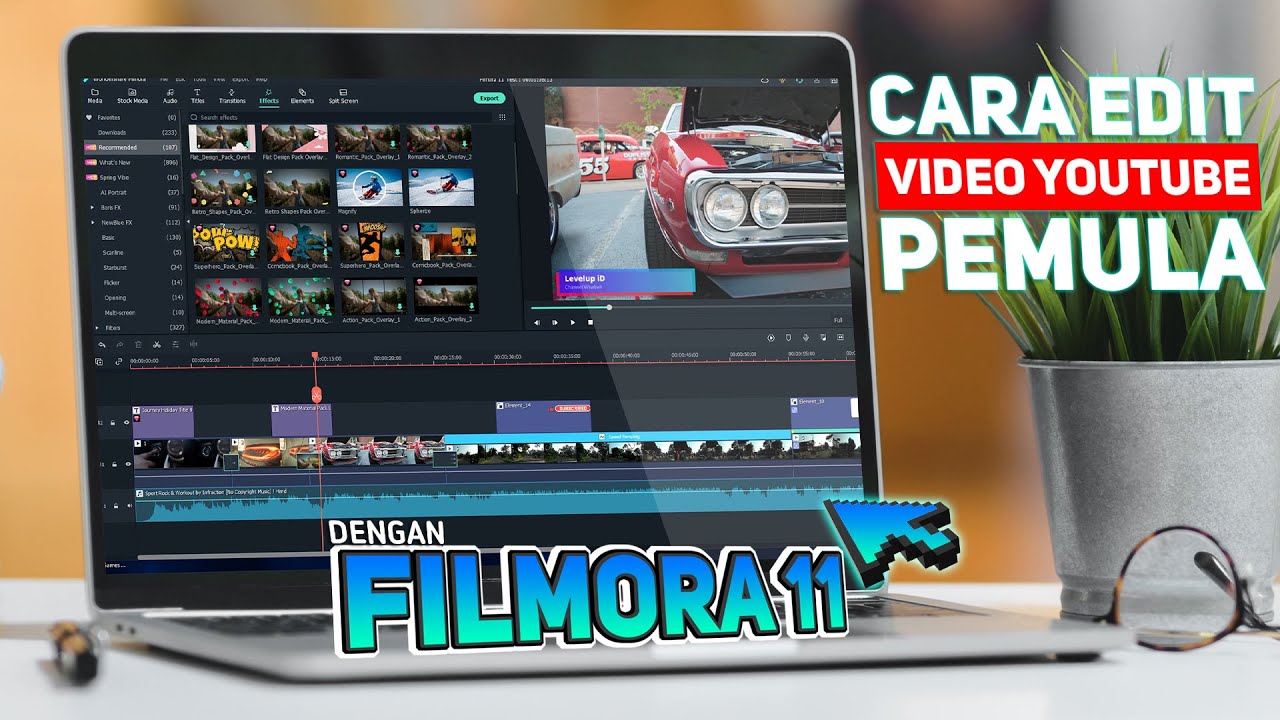 SIAP JADI CREATOR! Cara Edit Video Dengan Filmora 11 Untuk Pemula 2022