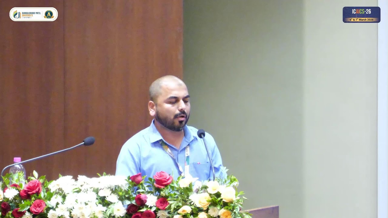 ICAICS-26 Live | Valedictory & Closing Ceremony | Sankalchand Patel University