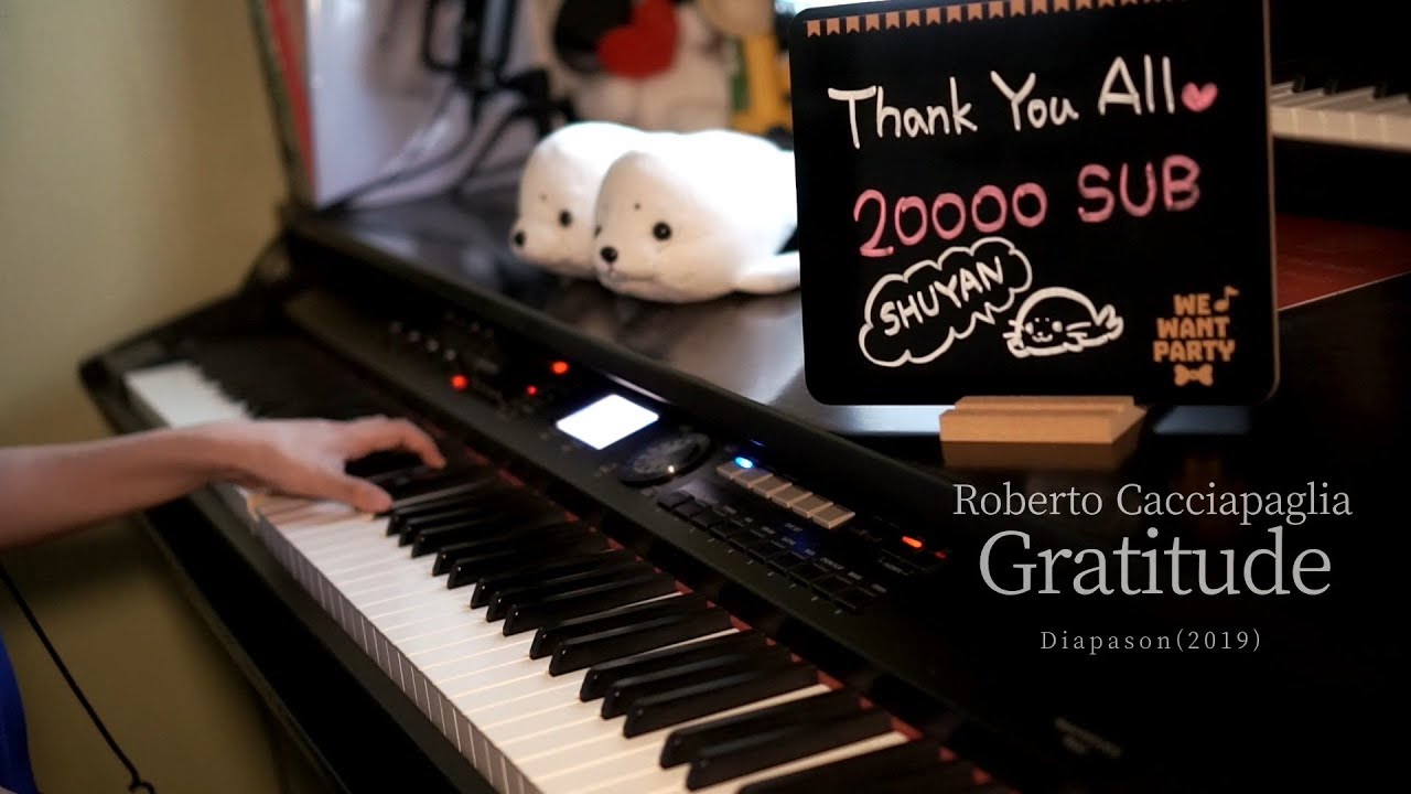 Roberto Cacciapaglia - Gratitude / Piano Cover / 피아노 연주 By. 슈얀(Shuyan)