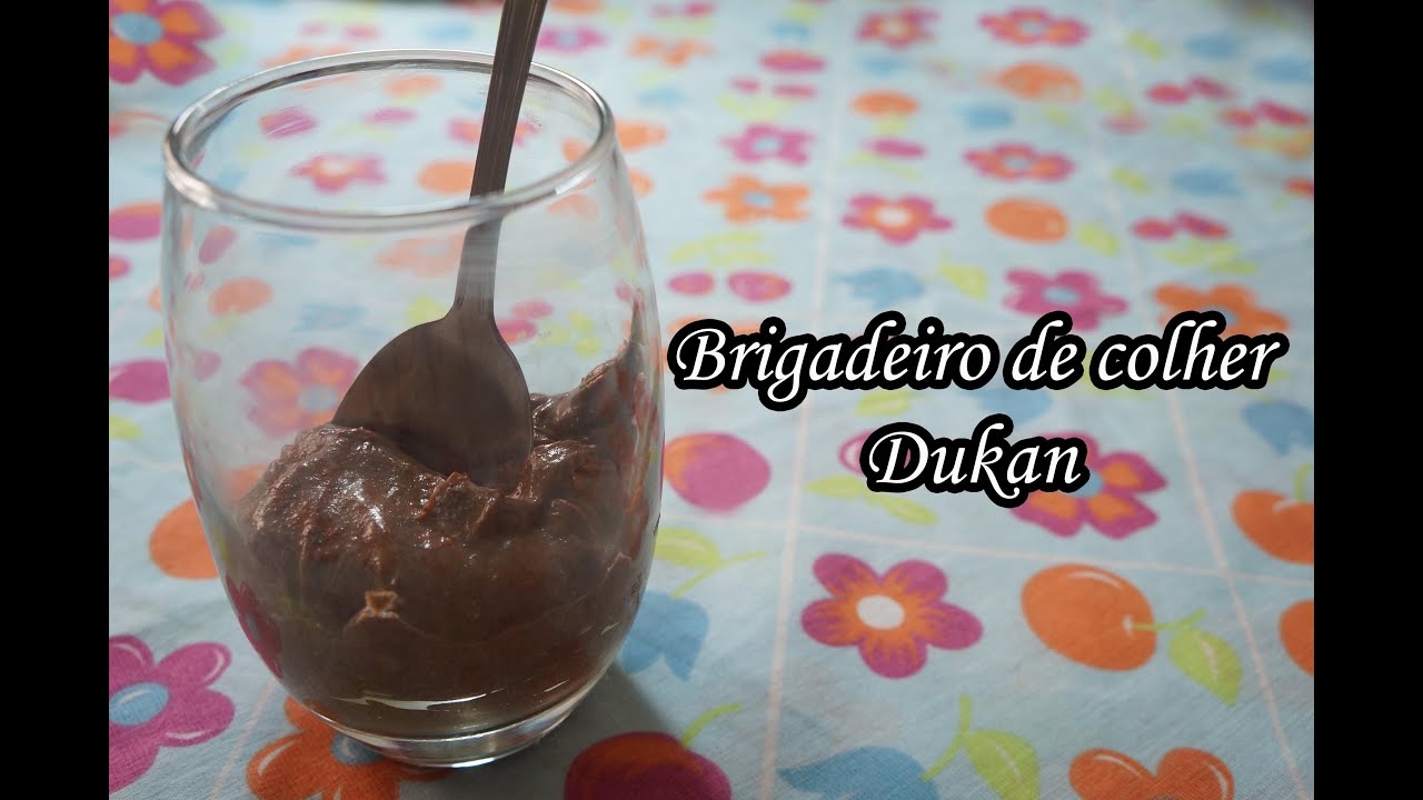 Dieta Dukan: Receita Brigadeiro de Colher