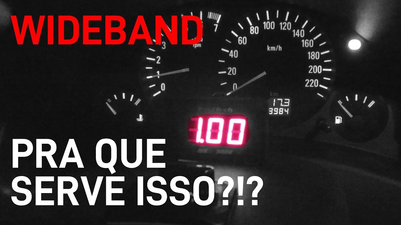 Pra que serve o leitor O2 (wideband)? Entenda!  P1000 #42 - Alta RPM