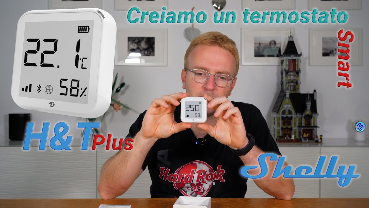 Creiamo un termostato smart con un sensore di temperatura: Shelly Plus H&T