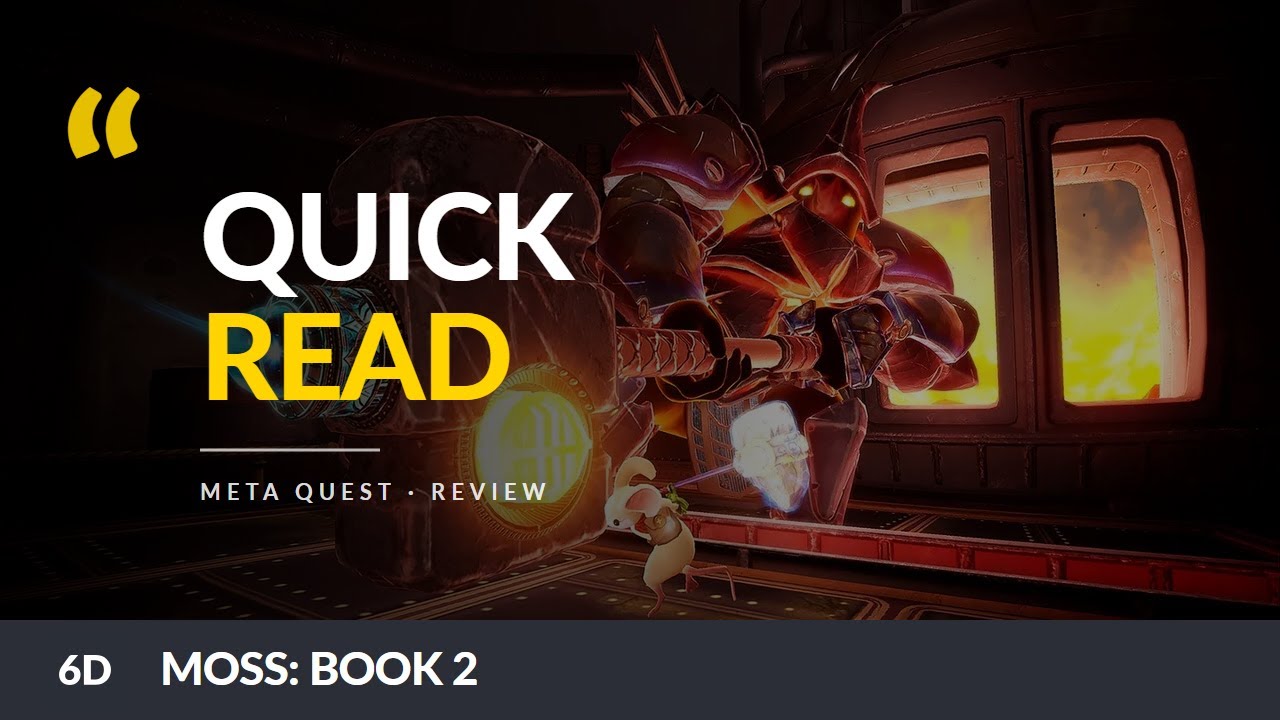 Moss: Book 2 VR Review | Quick Read