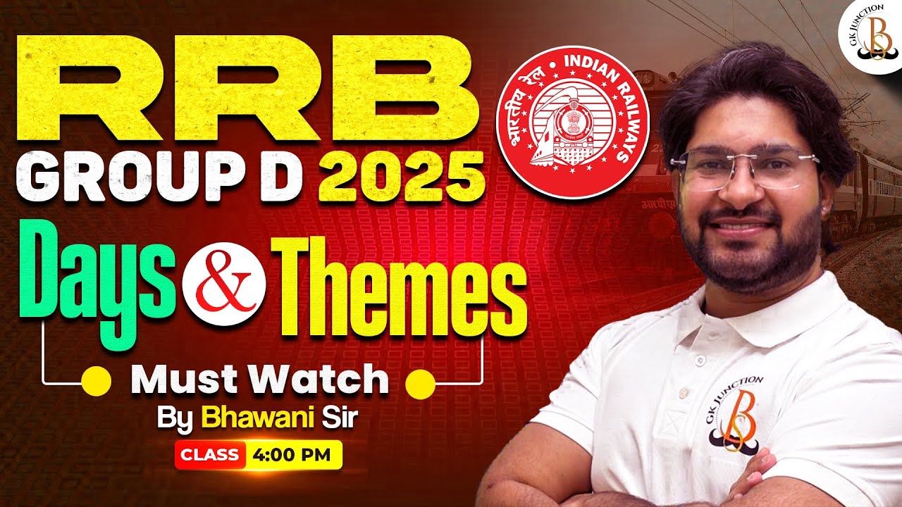 Important Days & Themes 2025 | Group D Current Affairs 2025 | GK | Bhawani Sir