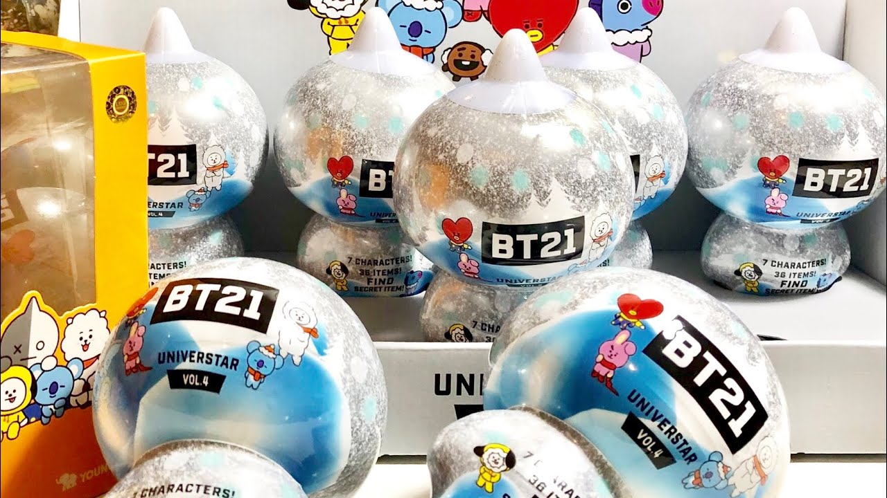 UNBOXING ~ BT21 TRAVEL DIORAMA BRAZIL & COLLECTIBLE FIGURES BLIND PACK VOL. 4