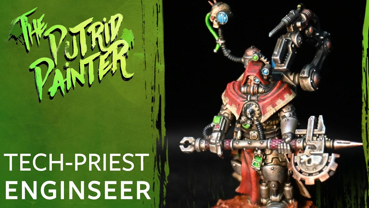 How to paint a Adeptus Mechanicus Tech-Priest Enginseer