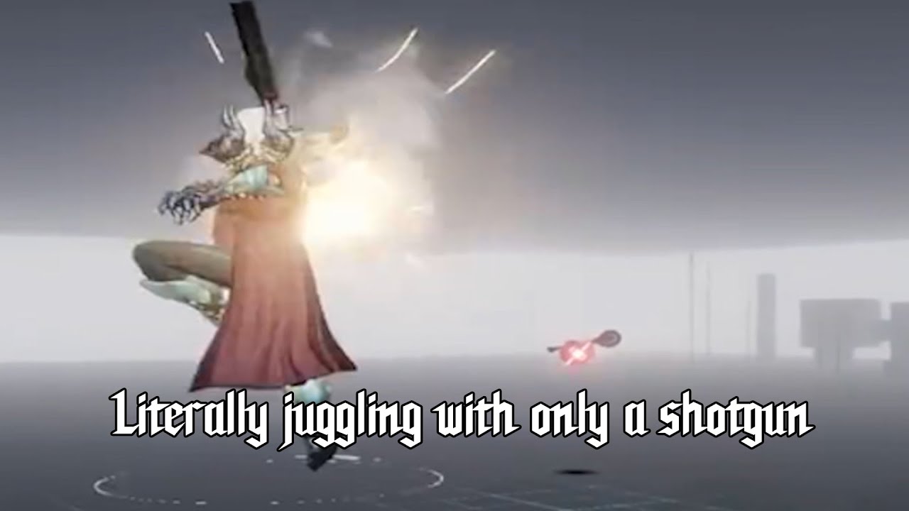 Easy Infinite Juggling in PGR x DMC5 be like