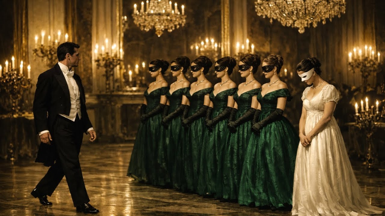 Of 8 Ladies, The Duke Chose The One In A Paper Mask — He Froze When He Finally Saw Her Face