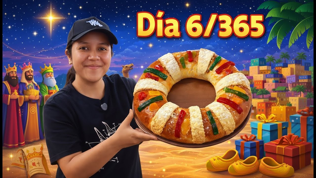 Hice la mejor rosca de reyes ... o eso creo | Día 6/365