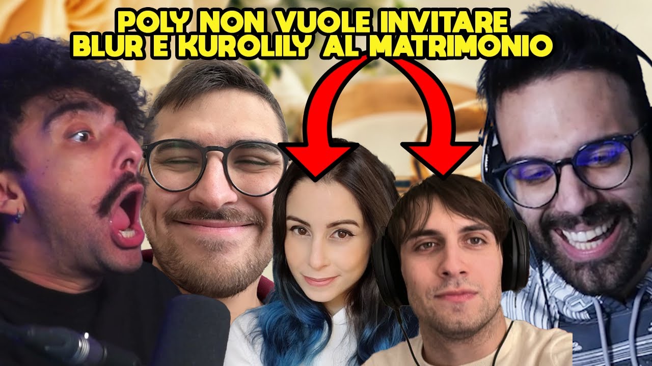 DARIO MOCCIA E MARIO STURNIOLO CONVINCONO POLY A INVITARE BLUR E KUROLILY AL SUO MATRIMONIO