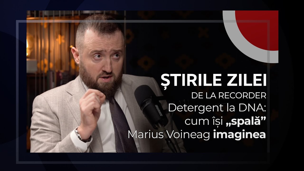 28 IANUARIE 2026. Detergent la DNA: cum își „spală” Marius Voineag imaginea