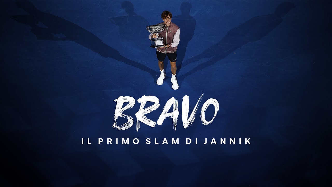 BRAVO, il primo Slam di Jannik Sinner 1️⃣🇦🇺