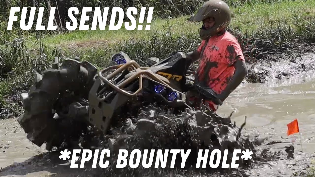 **EPIC BOUNTY HOLE FOOTAGE** (21' RANGER ON 33'S GETS BURIED) (RENEGADES FULL SEND)