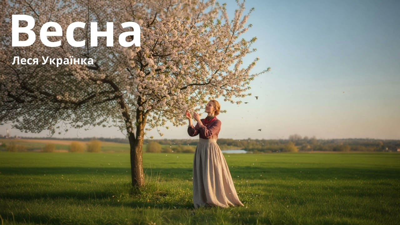 Леся Українка - Стояла Я І Слухала Весну | Українська Поезія По-Новому
